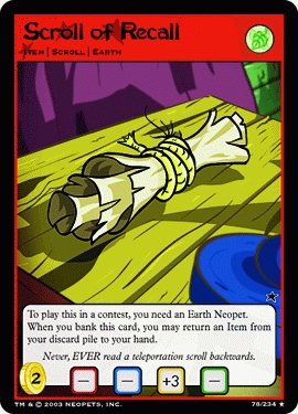 Scroll of Recall